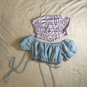 Lot of 2 Summer Tops Size XS